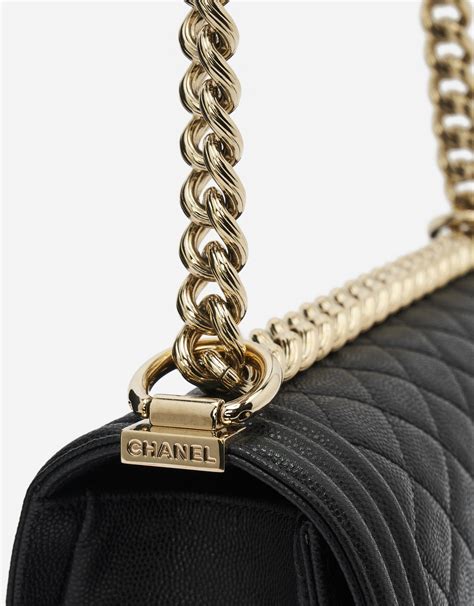 chanel purse gold chain|black chanel bag gold chain.